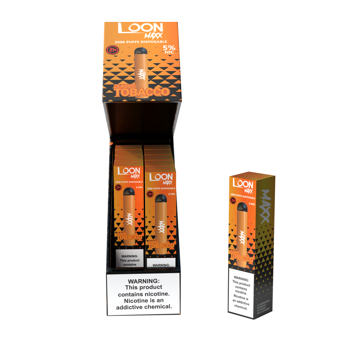 LOON MAXX 10PACK CLASSIC TOBACCO The Loon Wholesale