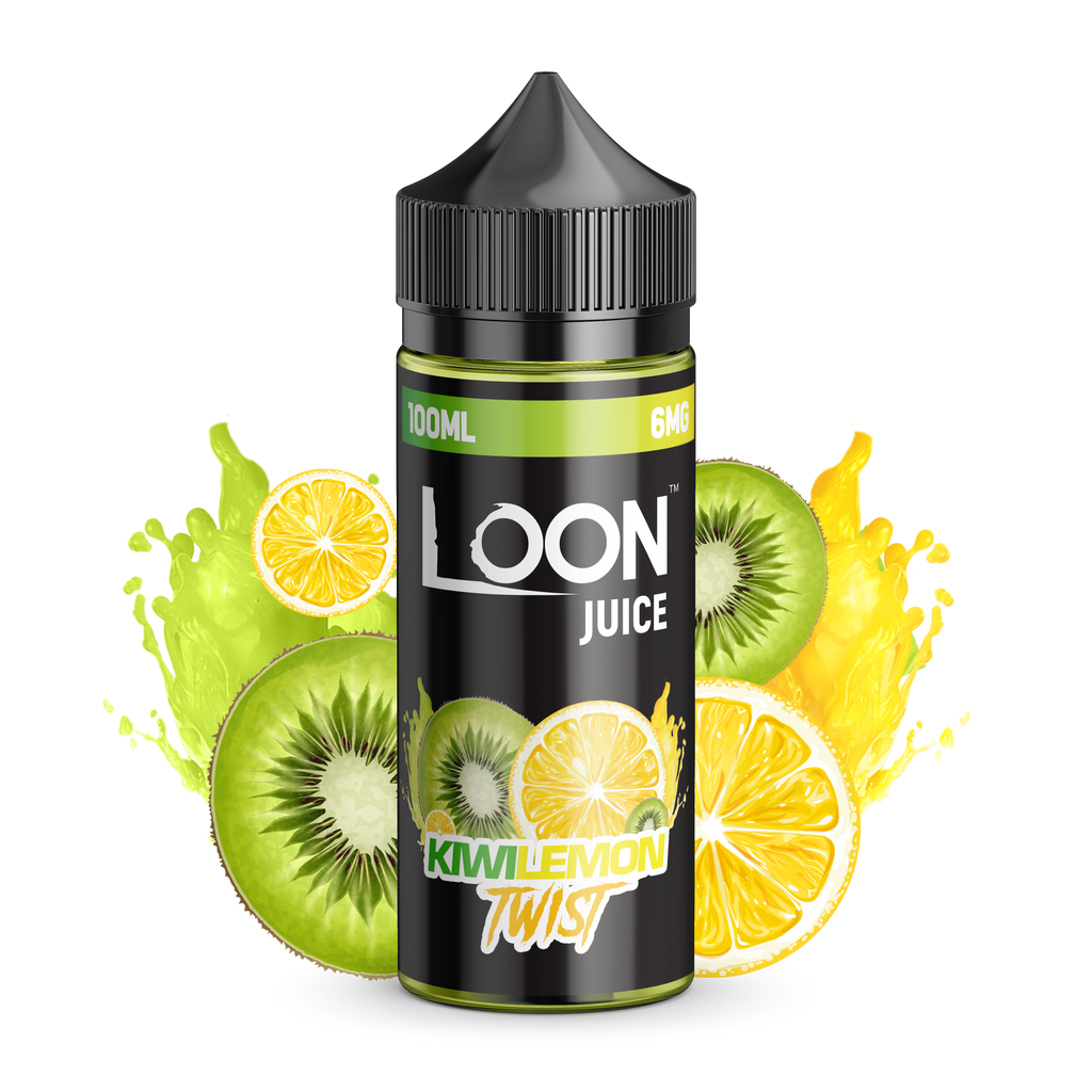 Loon Juice - Kiwi Lemon Twist - The Loon Wholesale