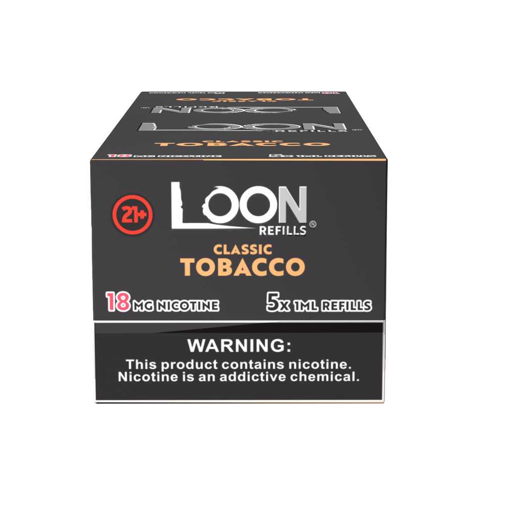 LOON REFILLS 10-PACK - CLASSIC TOBACCO - The Loon Wholesale