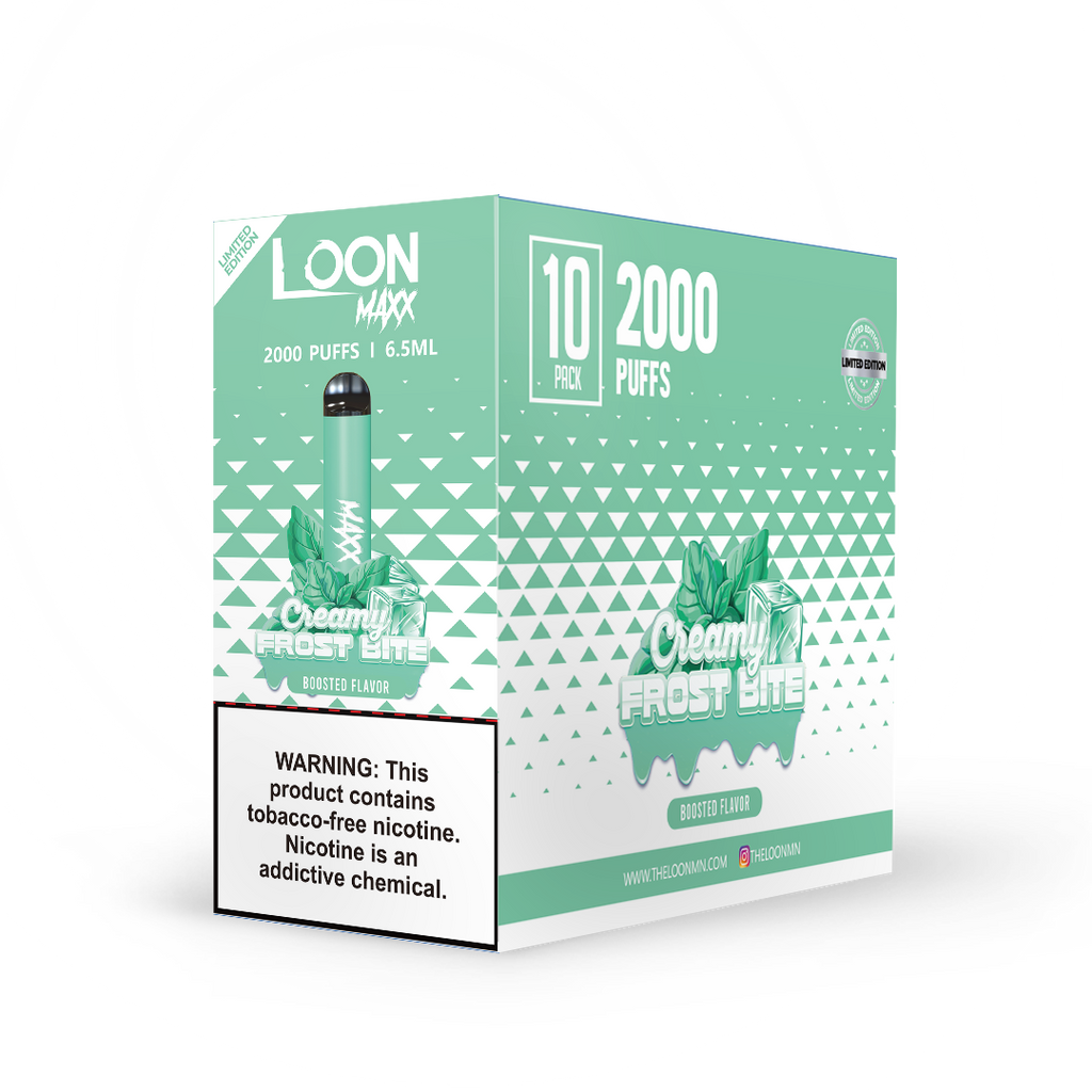 LOON MAXX 10-PACK - CREAMY FROST BITE - The Loon Wholesale