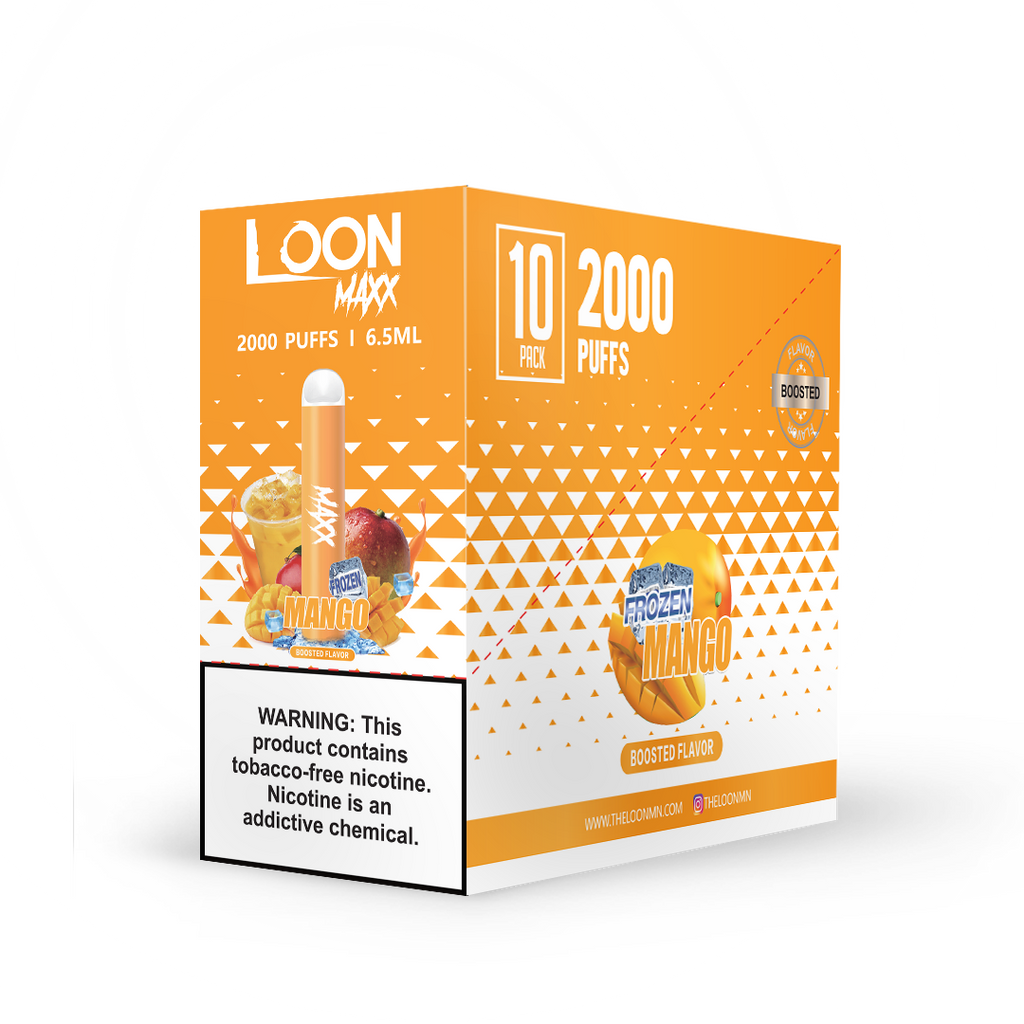 LOON MAXX 10-PACK - FROZEN MANGO - The Loon Wholesale