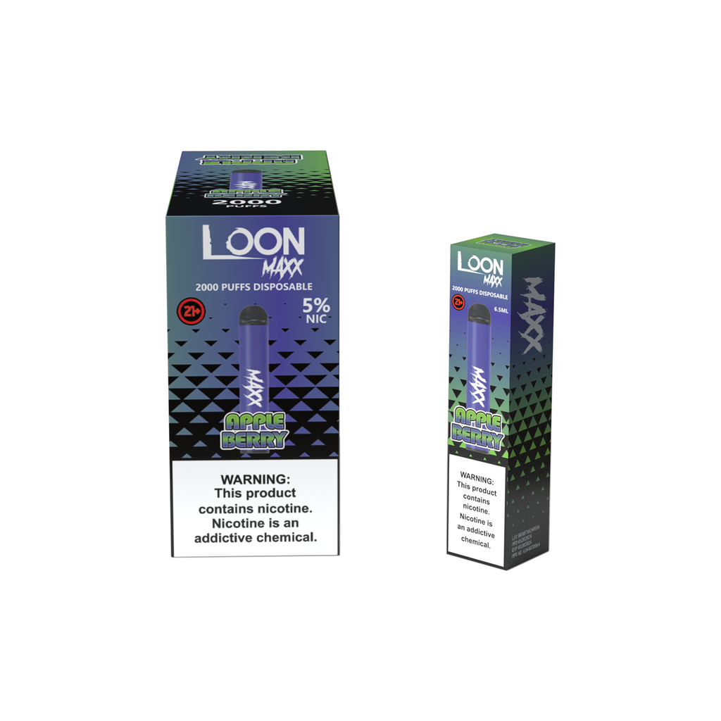 LOON MAXX 10-PACK - APPLE BERRY - The Loon Wholesale