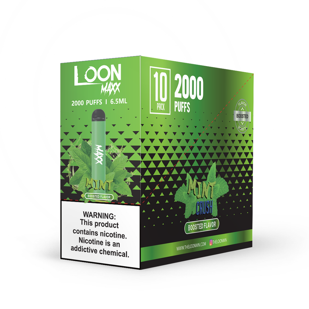LOON MAXX 10-PACK - MINT - The Loon Wholesale