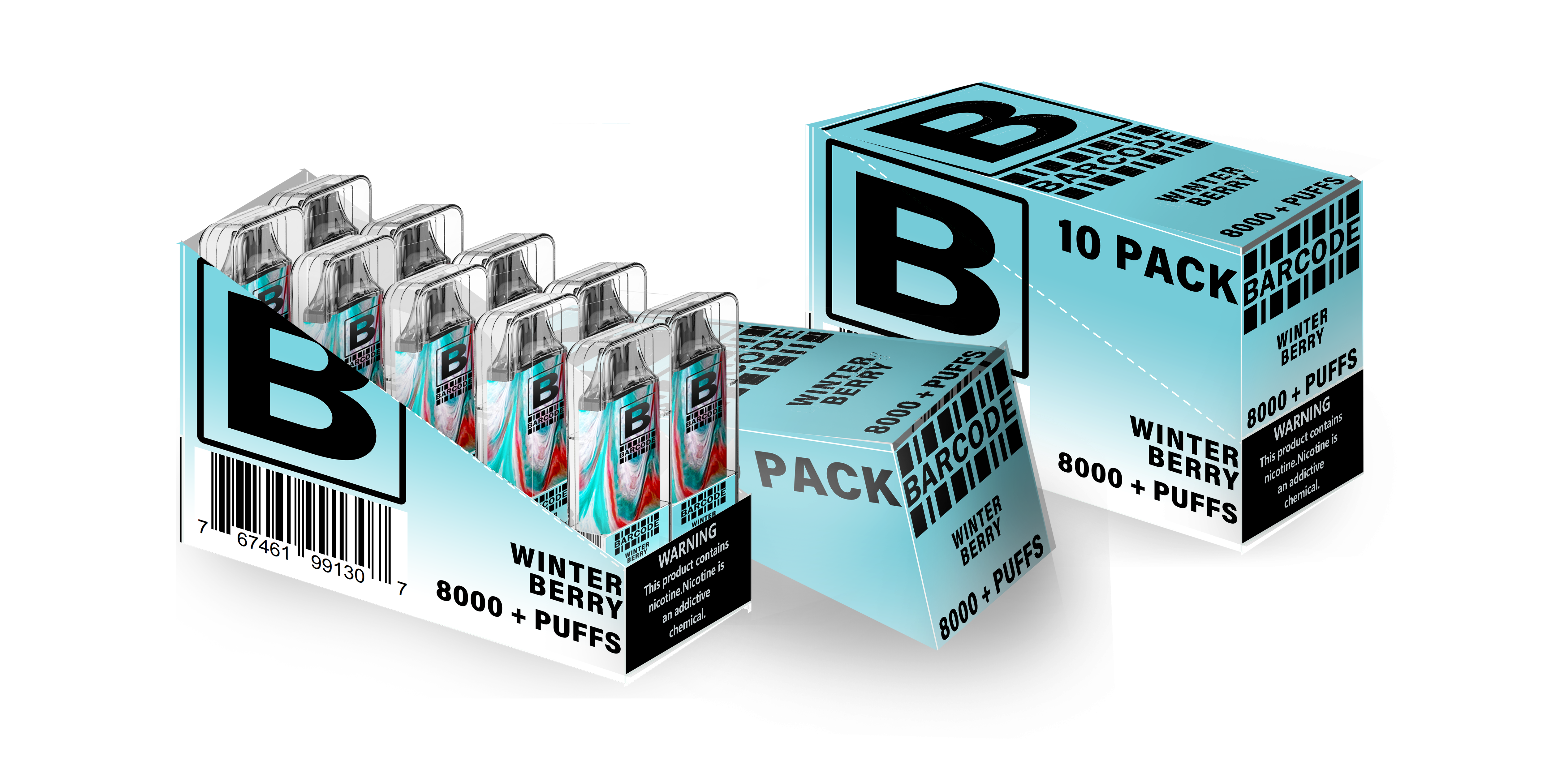 Barcode 10-Pack - Winter Berry – The Loon Wholesale