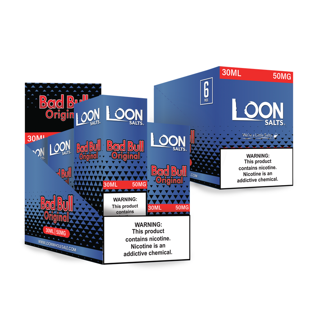 LOON SALTS 6-PACK - BAD BULL - The Loon Wholesale