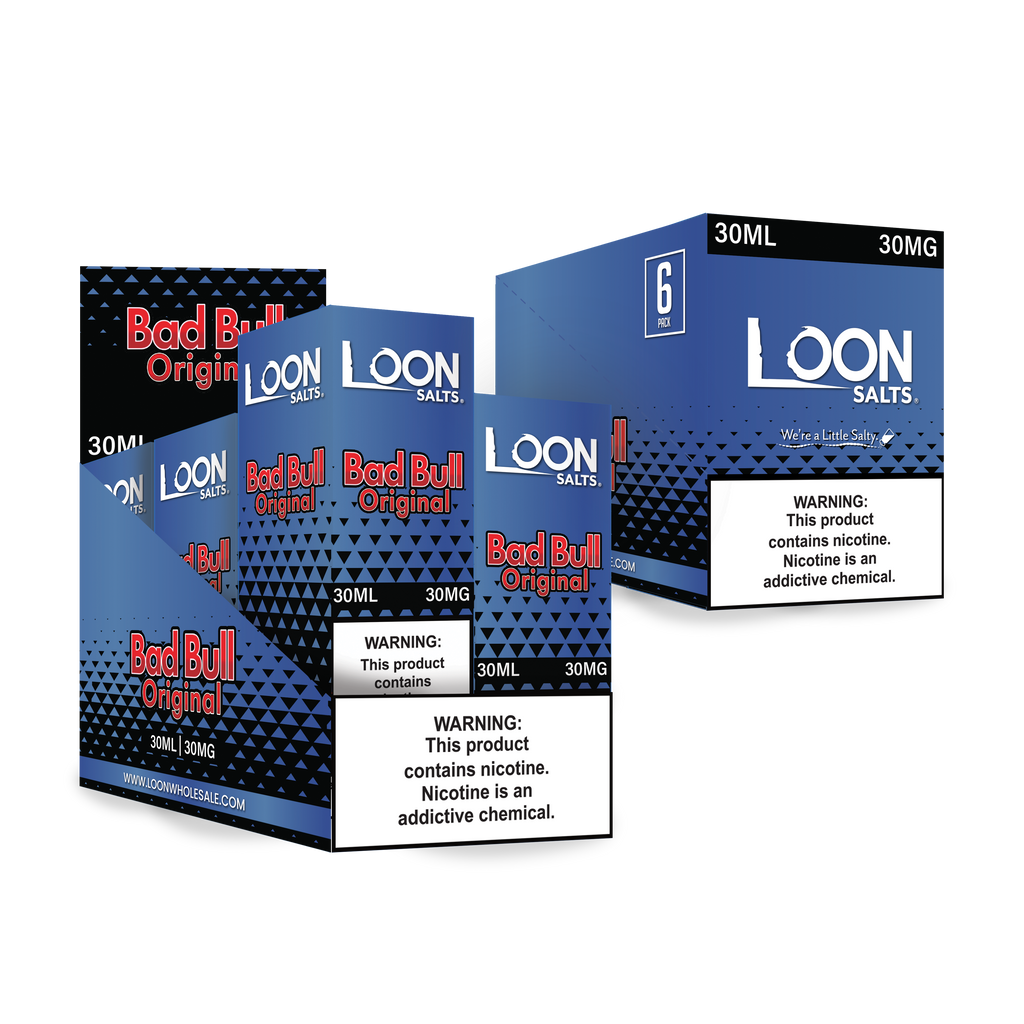 LOON SALTS 6-PACK - BAD BULL - The Loon Wholesale