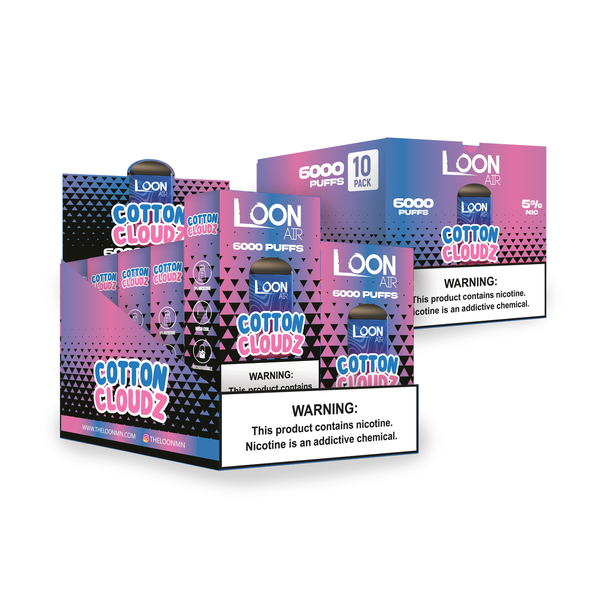 LOON AIR - COTTON CLOUDZ – The Loon Wholesale