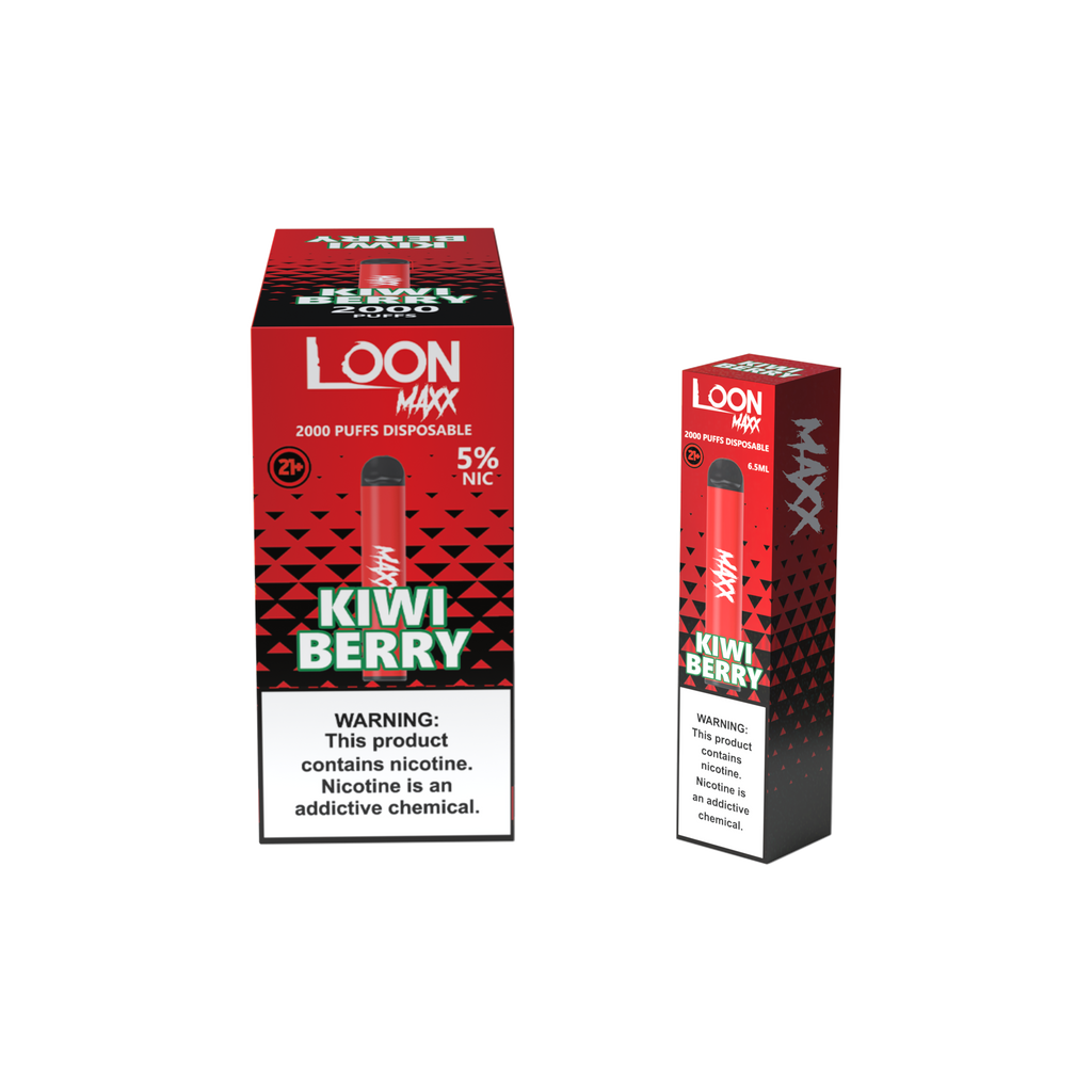 LOON MAXX 10-PACK - KIWI BERRY - The Loon Wholesale