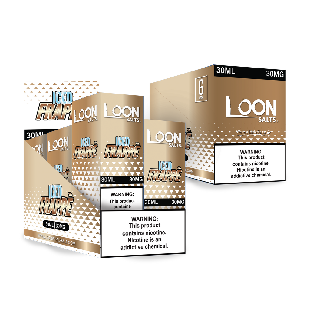 LOON SALTS 6-PACK - ICED FRAPPE - The Loon Wholesale