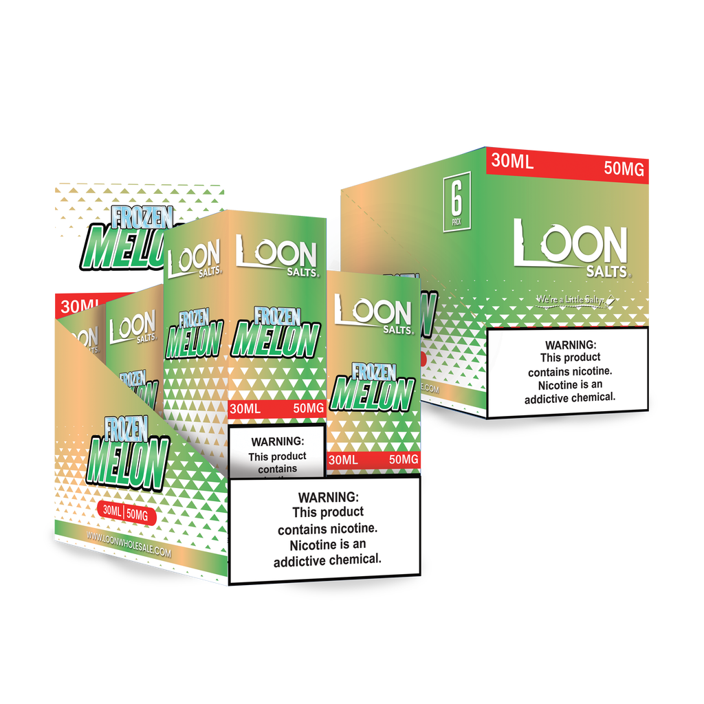 LOON SALTS 6-PACK - FROZEN MELON - The Loon Wholesale