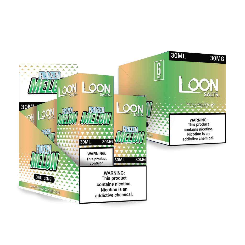 LOON SALTS 6-PACK - FROZEN MELON - The Loon Wholesale