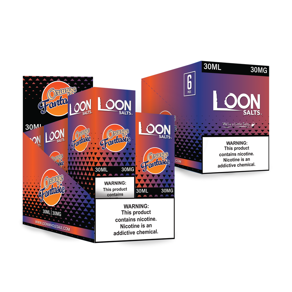 LOON SALTS 6-PACK - ORANGE FANTASIE - The Loon Wholesale