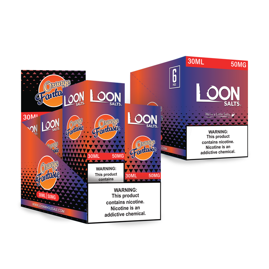 LOON SALTS 6-PACK - ORANGE FANTASIE - The Loon Wholesale