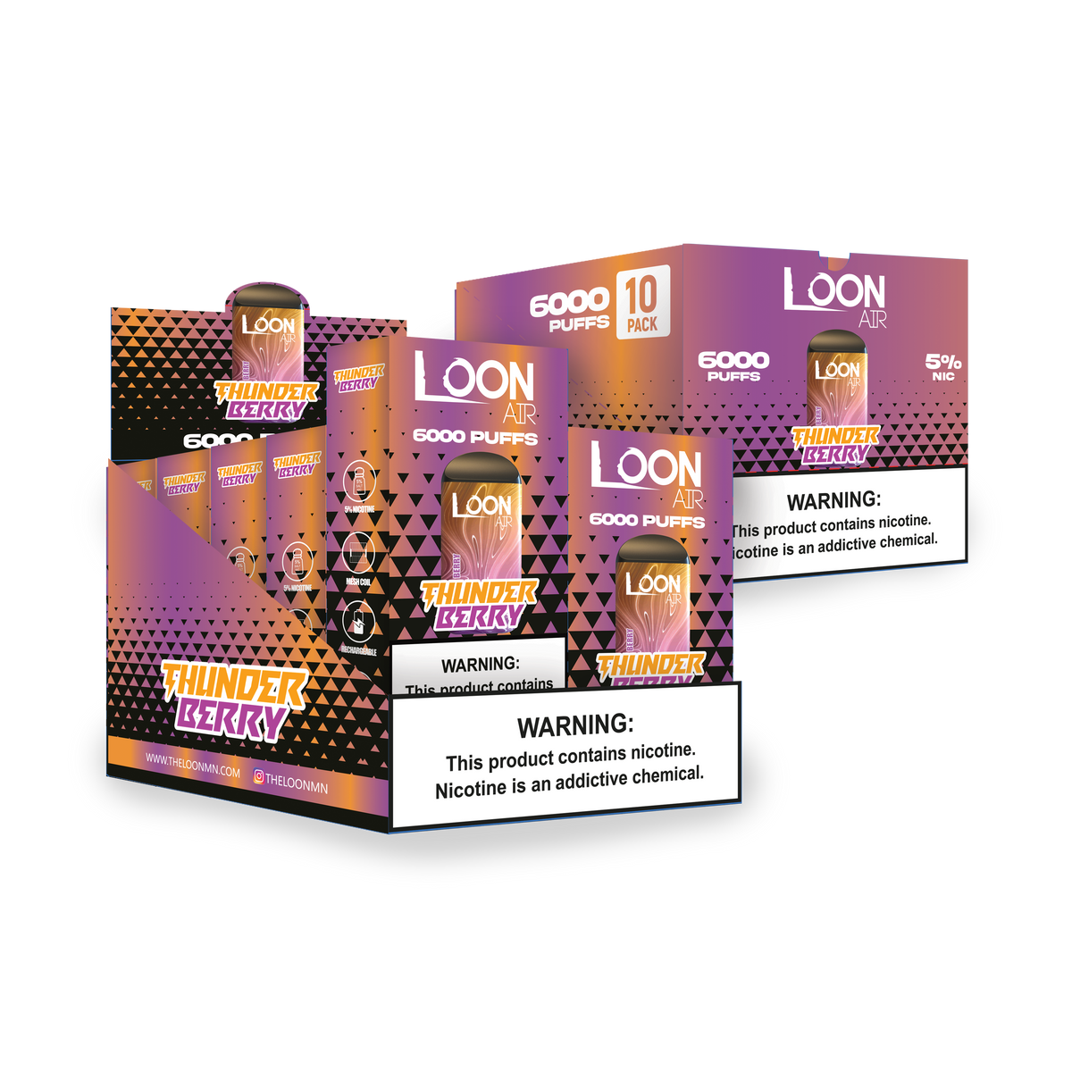 Loon Air - Thunder Berry – The Loon Wholesale