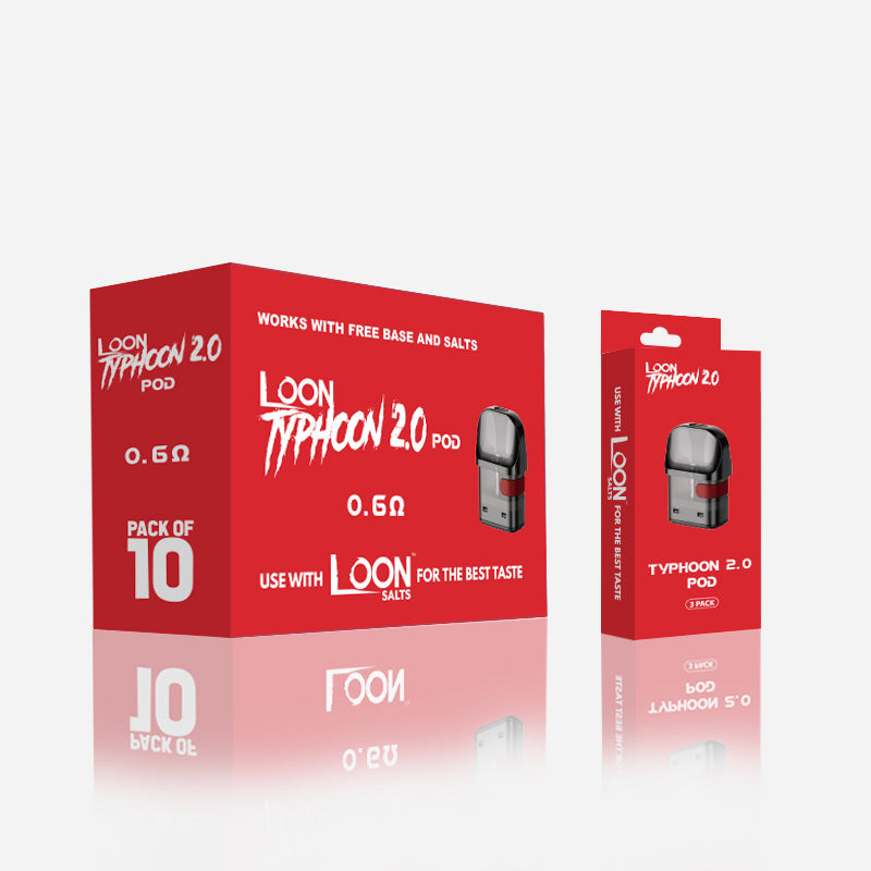 LOON TYPHOON 2.0 POD 10 Pack - The Loon Wholesale