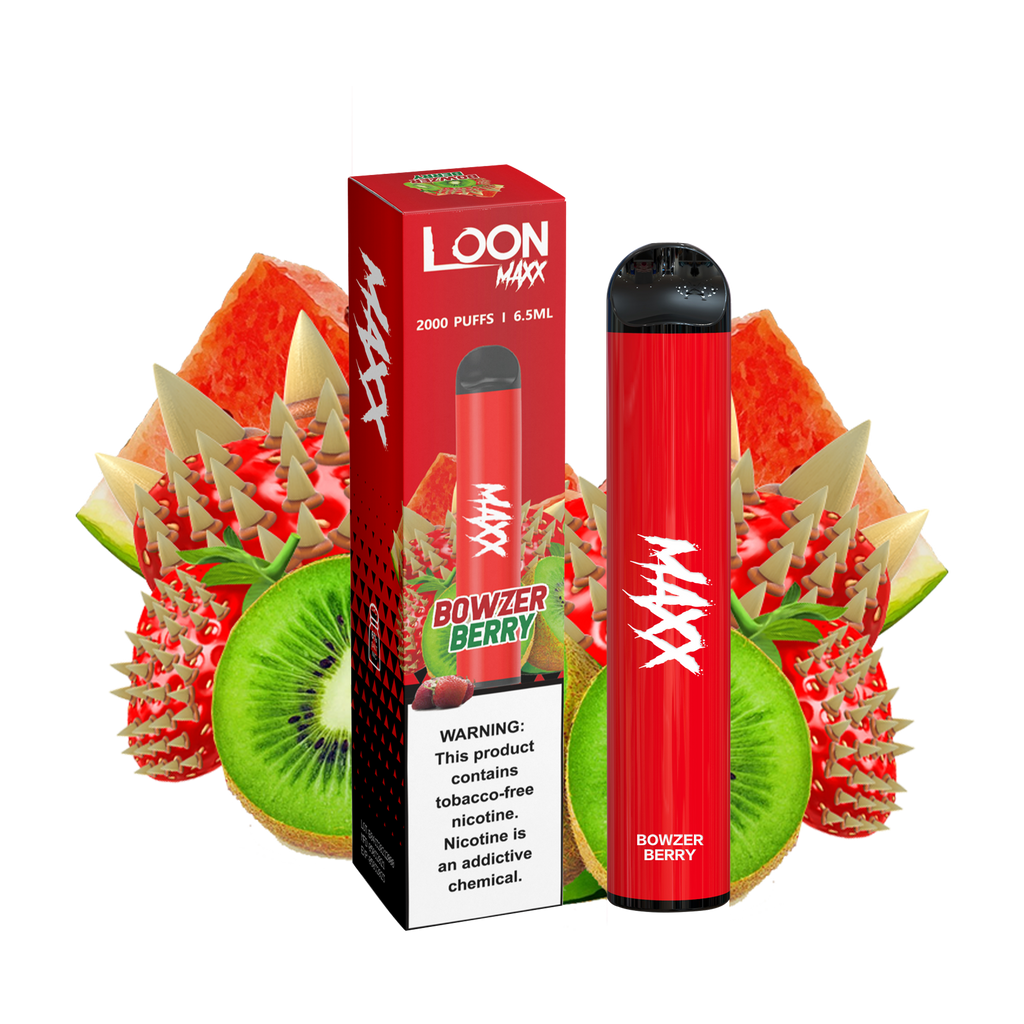 LOON MAXX ZERO NICOTINE 10PACK - BOWZER - The Loon Wholesale