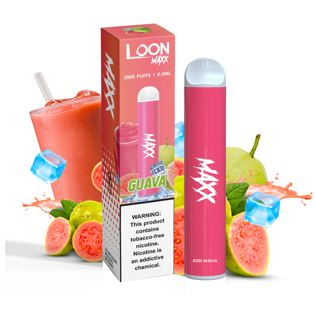LOON MAXX 10-PACK- ICED GUAVA - The Loon Wholesale