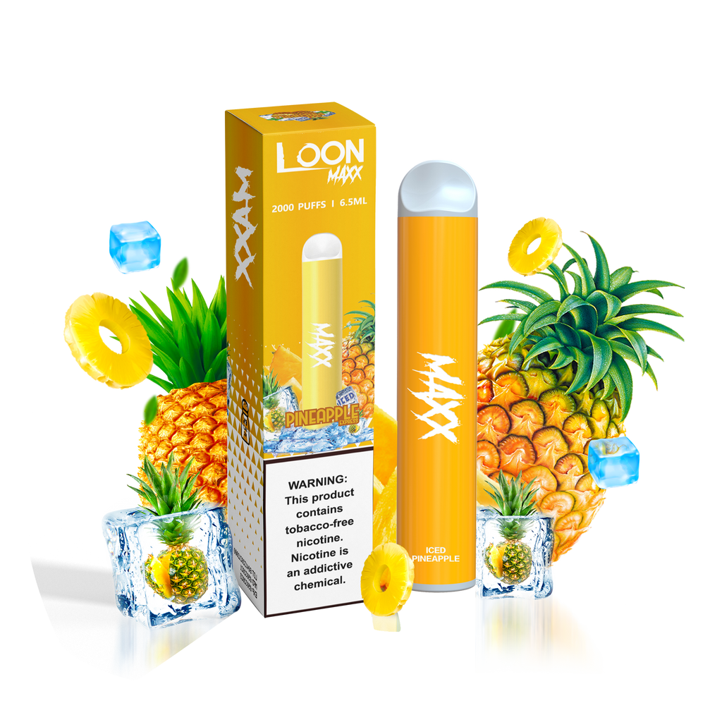 LOON MAXX 10-PACK- ICED PINEAPPLE - The Loon Wholesale
