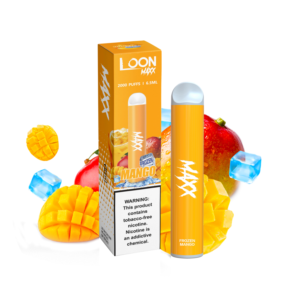 LOON MAXX 10-PACK- ICED MANGO - The Loon Wholesale