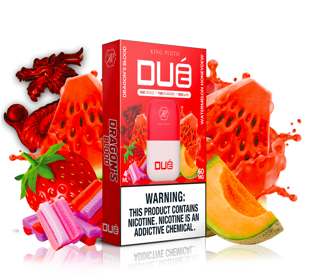 KING PLUTO - DUÉ 10-pack - DRAGON'S BLOOD X WATERMELON HONEYDEW - The Loon Wholesale