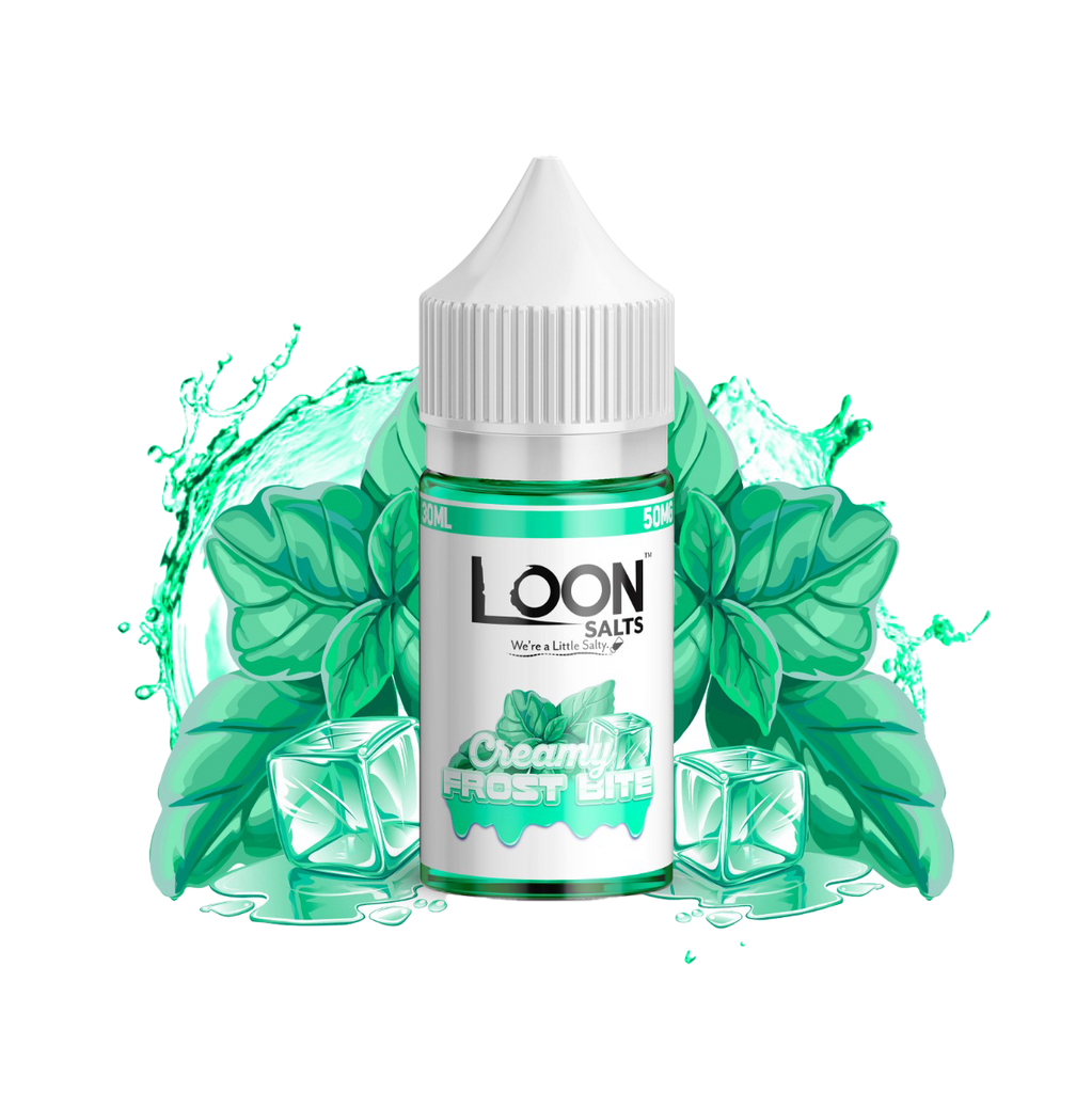 ZERO NICOTINE LOON SALTS -  CREAMY FROSTBITE 6-PACK - The Loon Wholesale