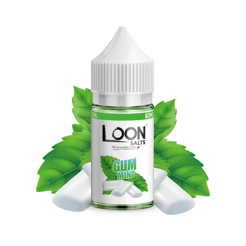 LOON SALTS 6 PACK- GUM MINT - The Loon Wholesale